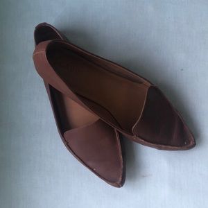 Leather J Crew Trouser Shoes / Loafers